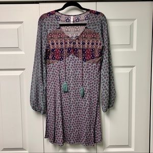 Xhilaration Long Sleeve Dress